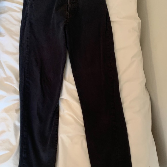 Levis Vintage Black Wash High Rise Jeans (28) - Picture 2 of 4